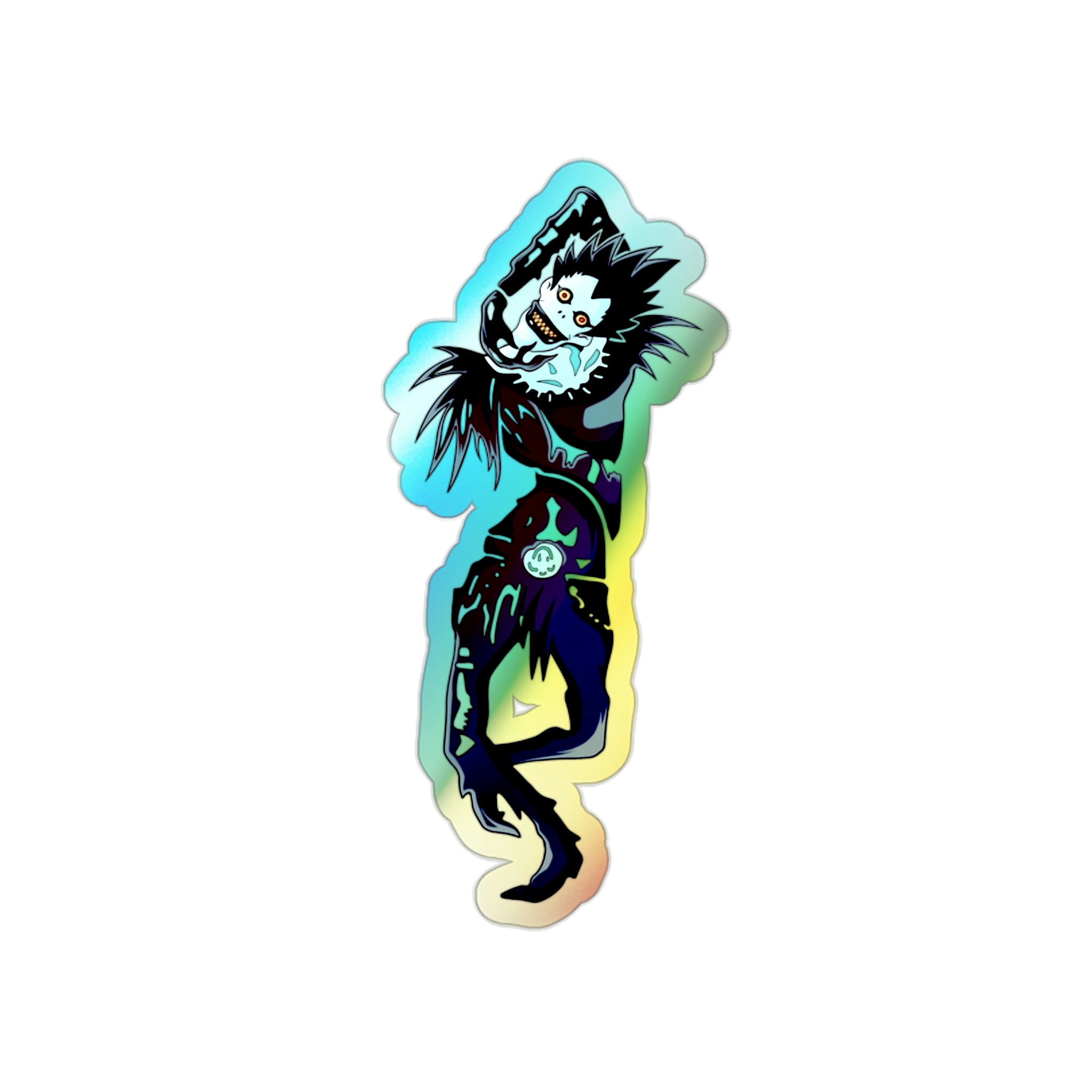 Holographic sticker of Shinigami Ryuk from Death Note