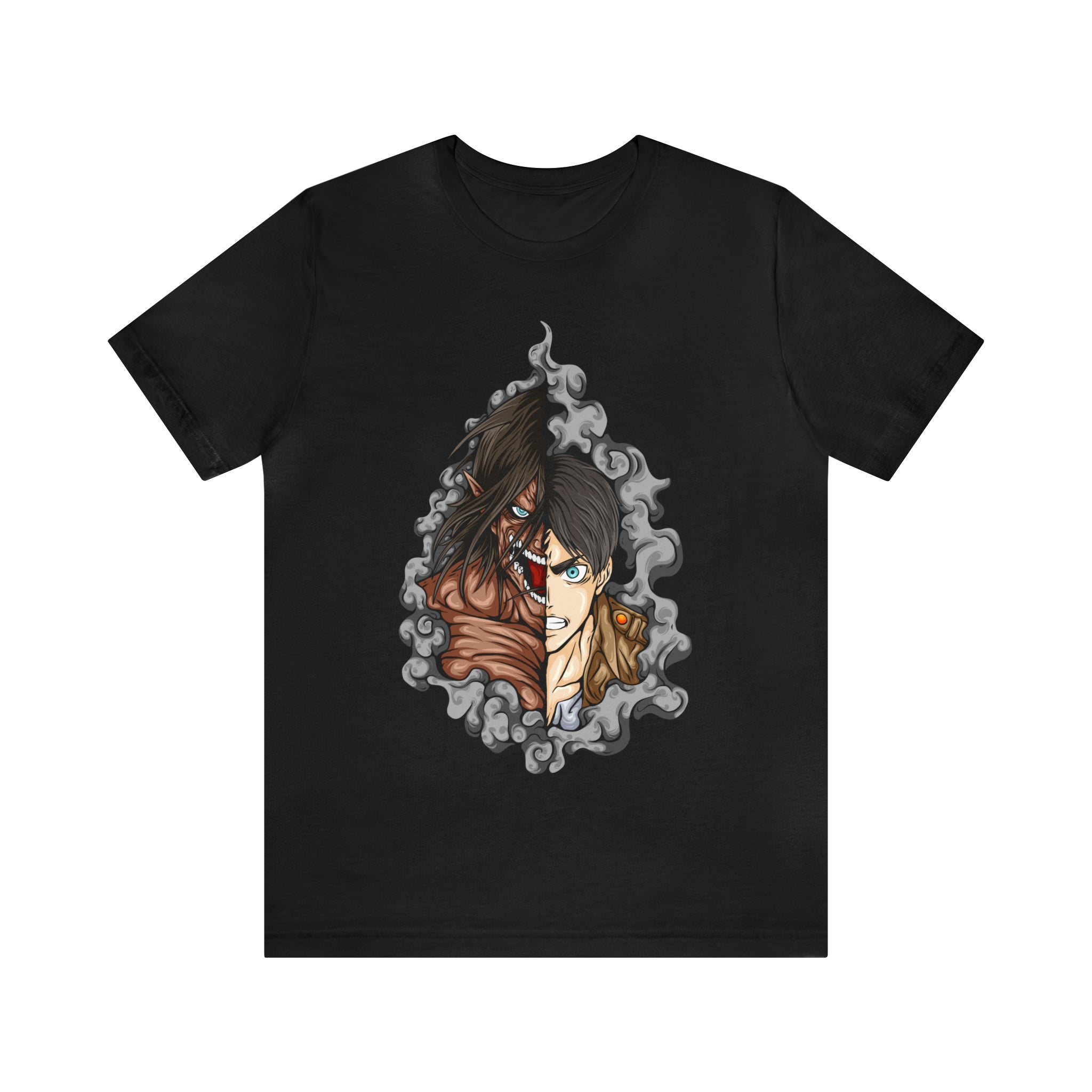  Eren Yeager T-Shirt from Attack on Titan - Black