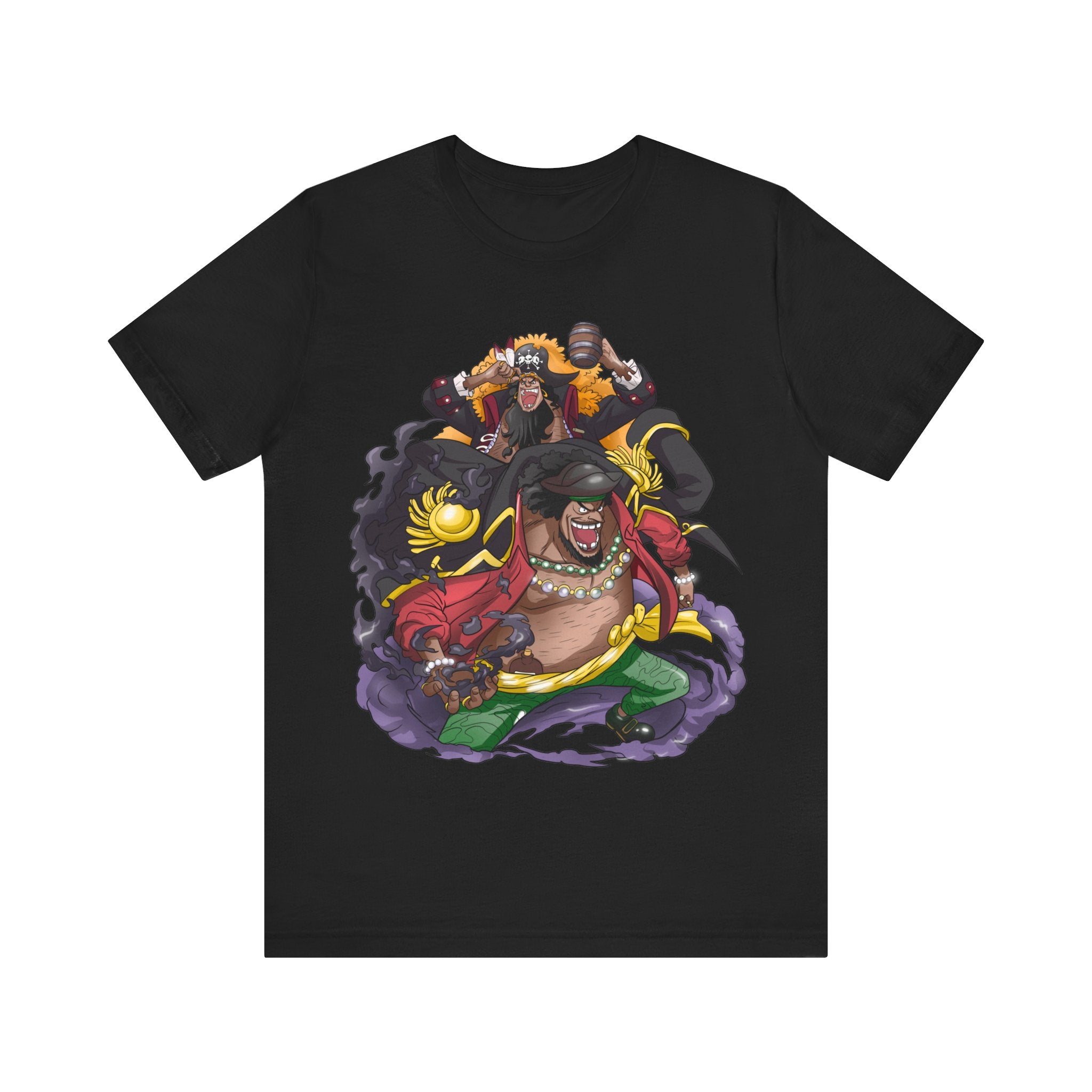 One Piece T-Shirt featuring Emperor Black Beard design - Black