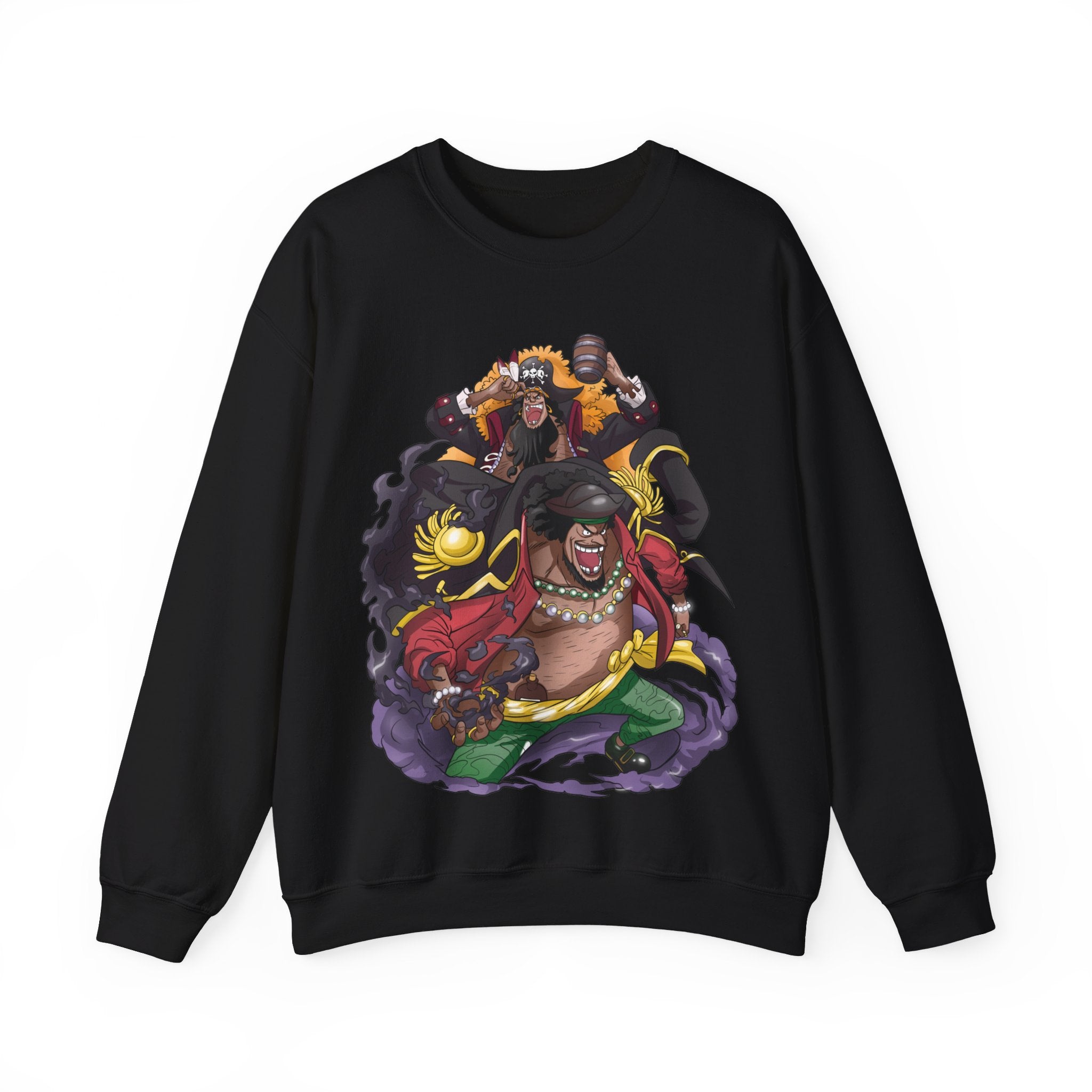 One Piece Black Beard Sweatshirt - Anime Apparel