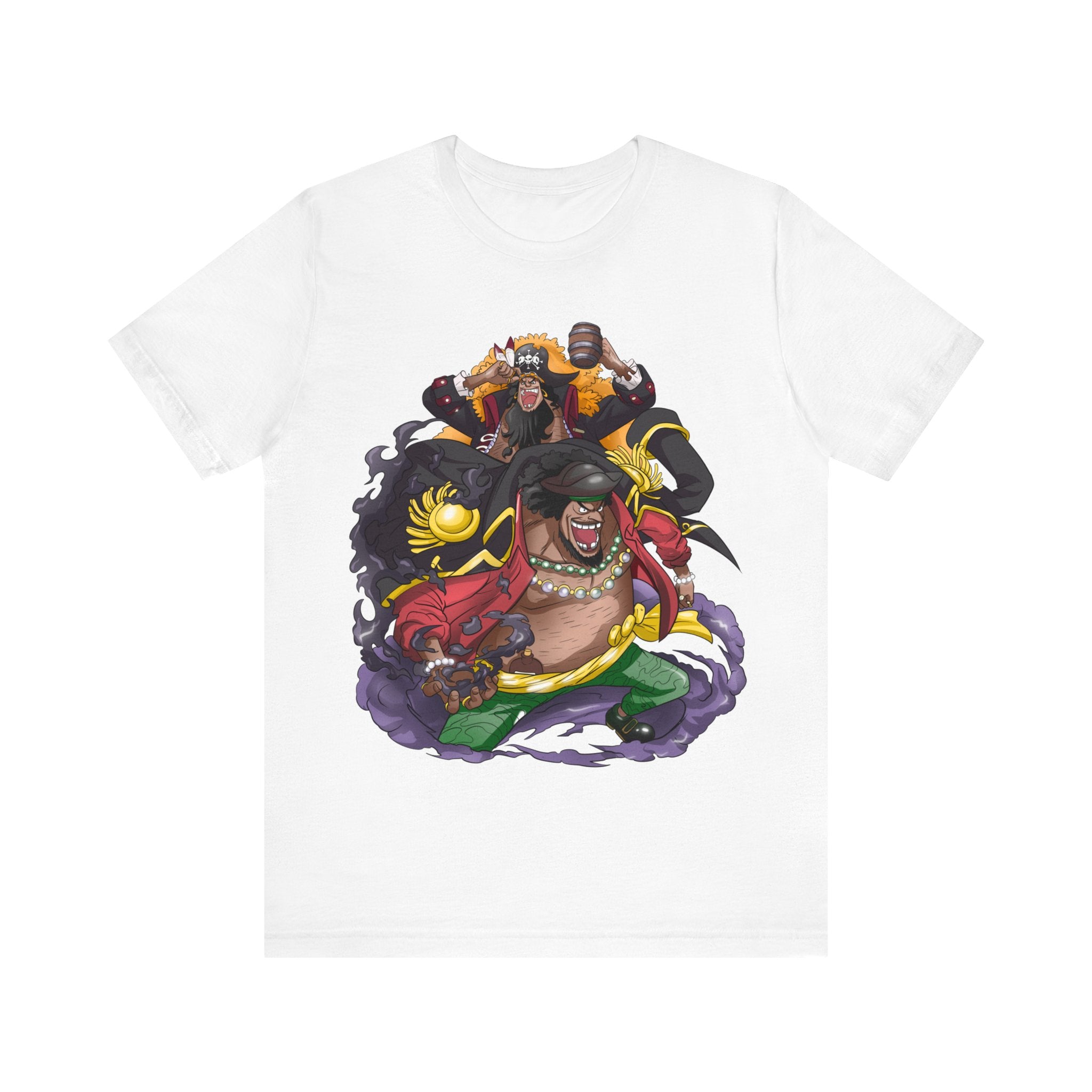 One Piece T-Shirt featuring Emperor Black Beard design - White