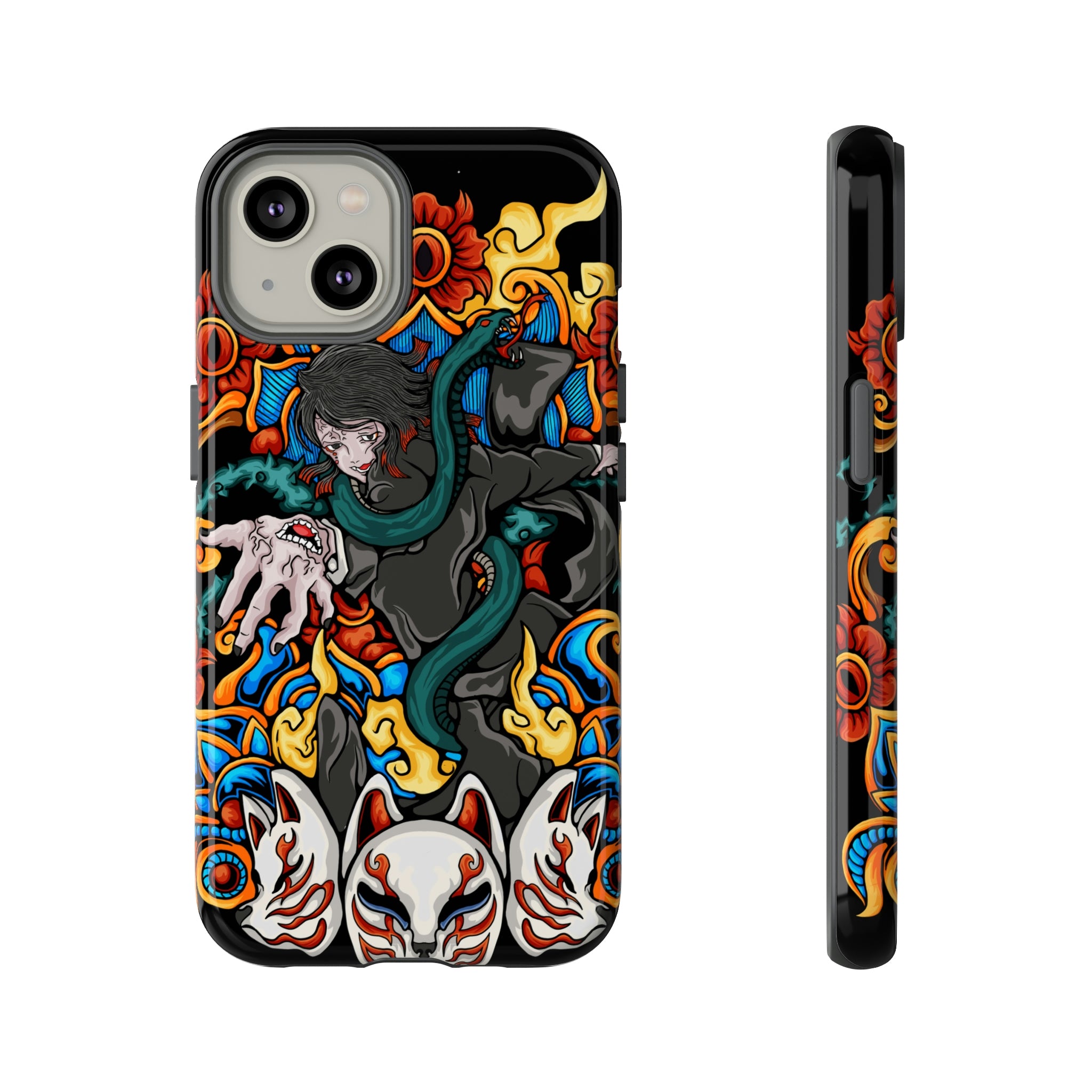 Demon Slayer Phone Case featuring Enmu the Demon design