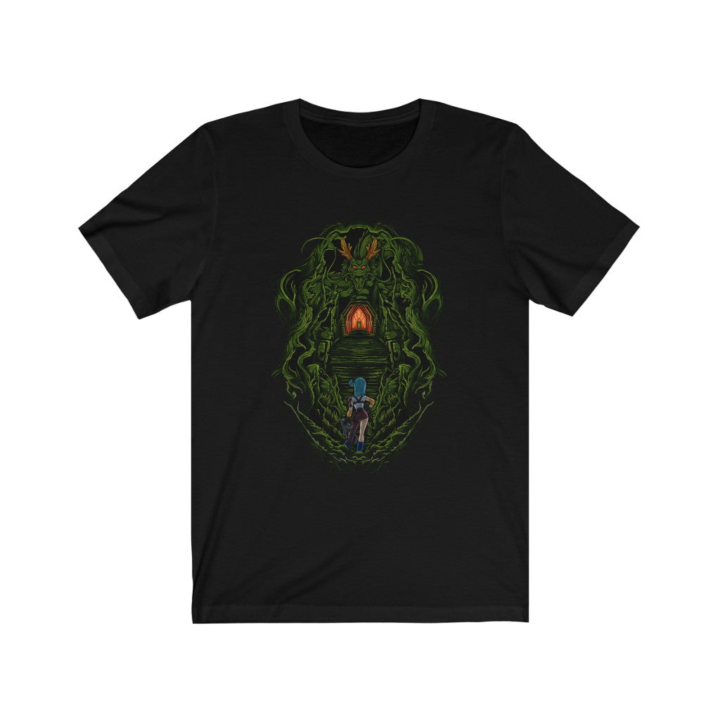 Bulma X Shenron T-Shirt with Dragon Ball Z design - Black