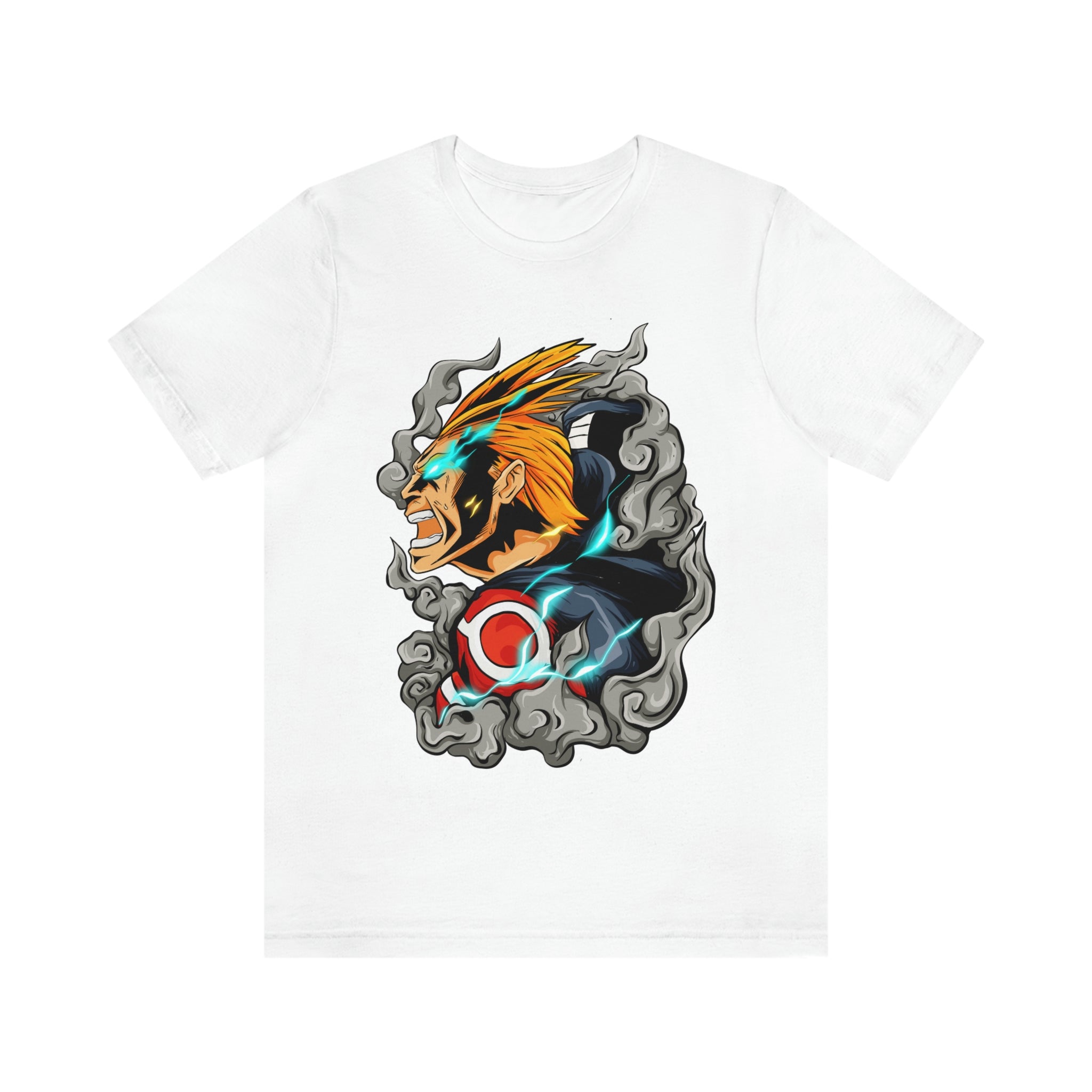 All Might T-Shirt featuring My Hero Academia design - White