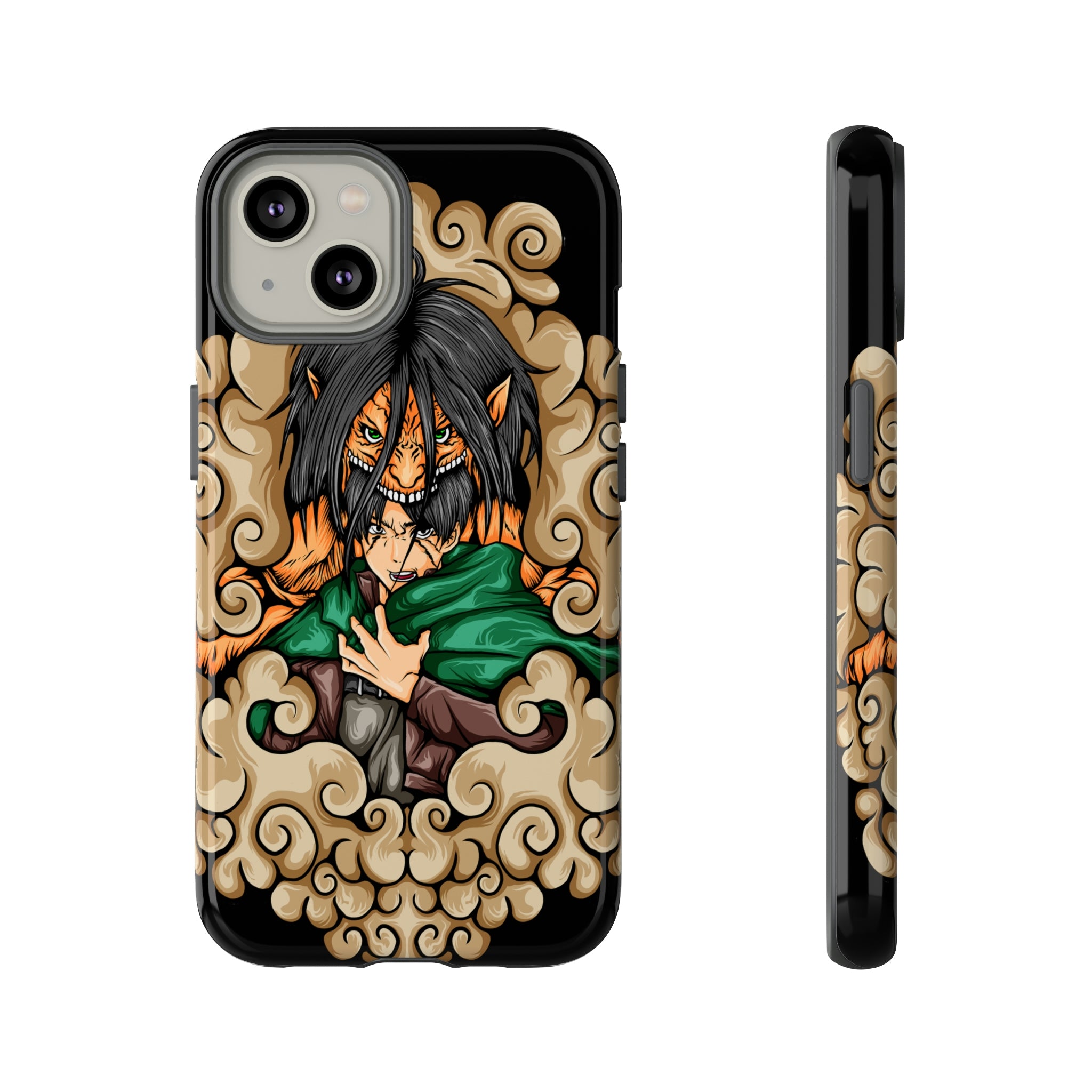 Eren Yeager Attack on Titan Phone Case design