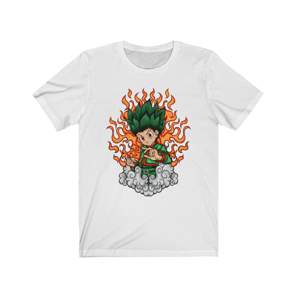 Gon T-shirt from Hunter x Hunter Anime - White