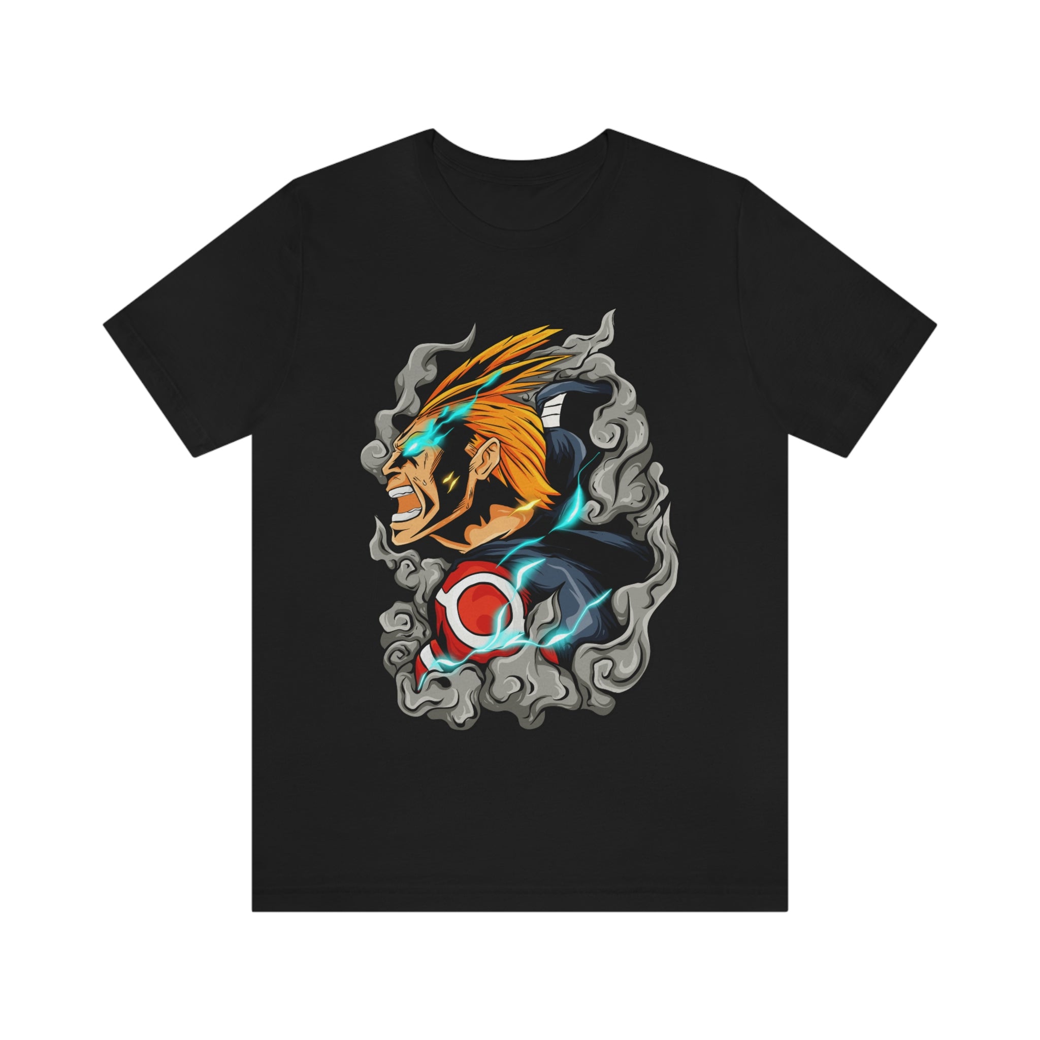 All Might T-Shirt featuring My Hero Academia design - Black