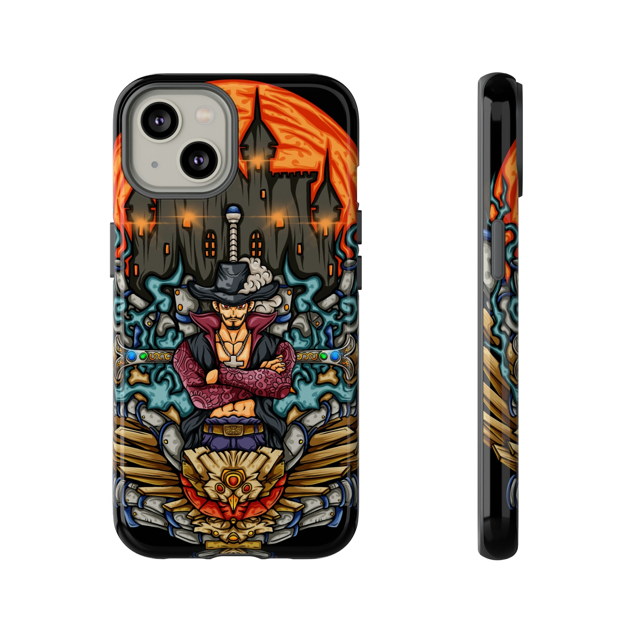 Dracule Mihawk One Piece Phone Case Design