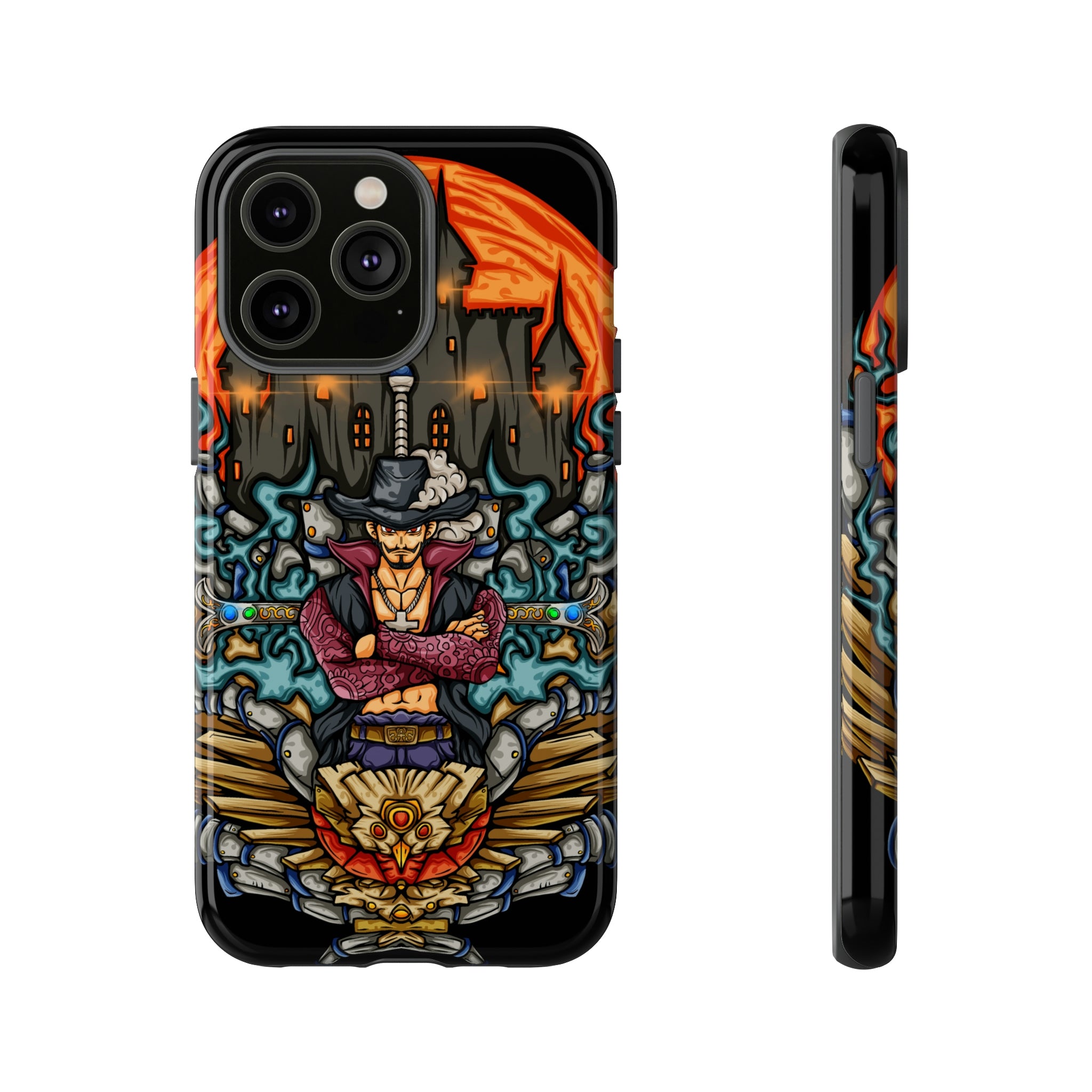 Dracule Mihawk One Piece Phone Case Design