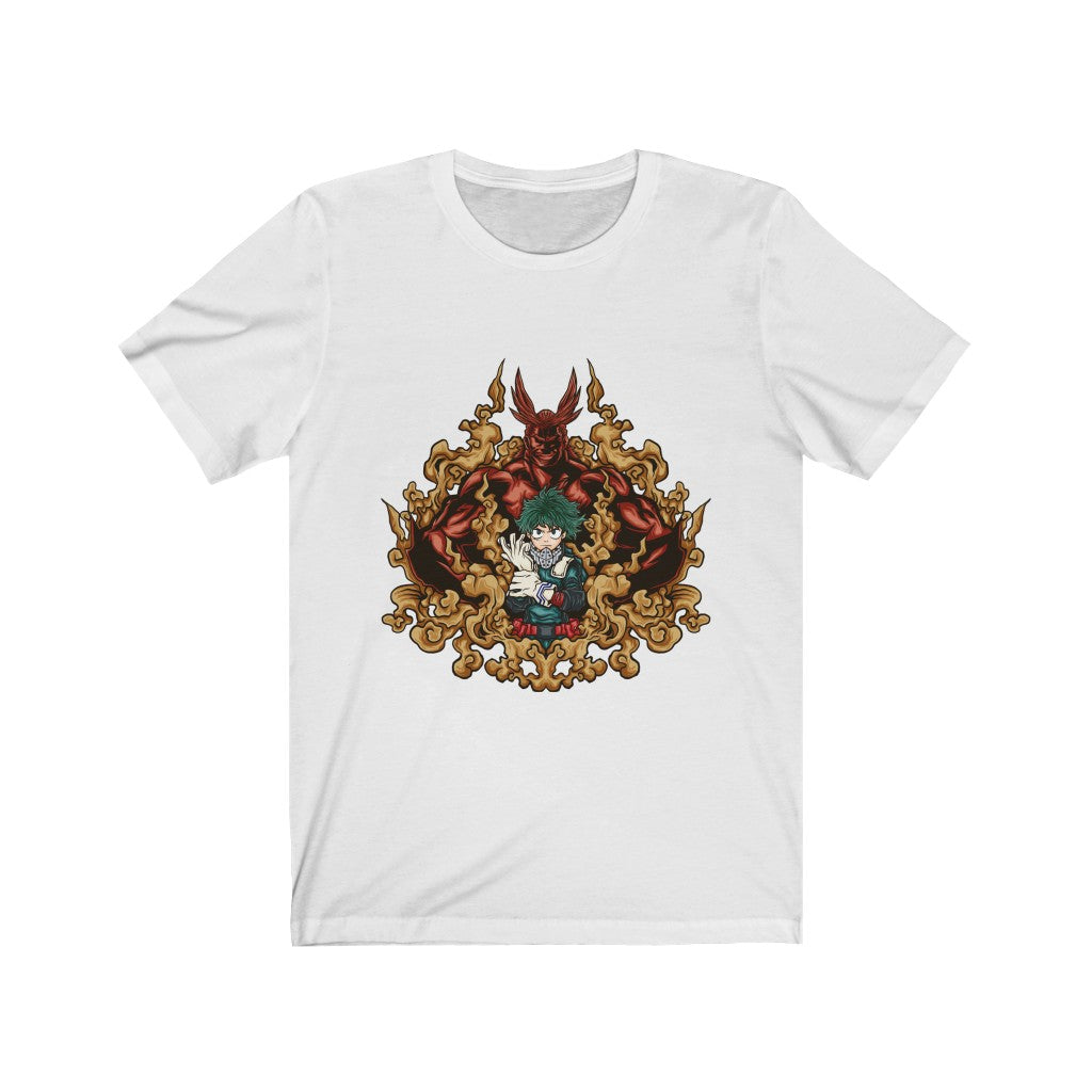 Deku X All Might T-Shirt from My Hero Academia - White